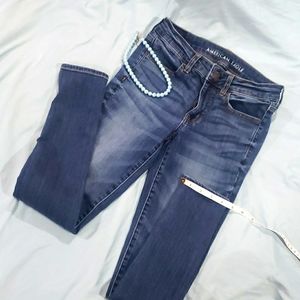 American eagle super stretch jeggings size 6 reg